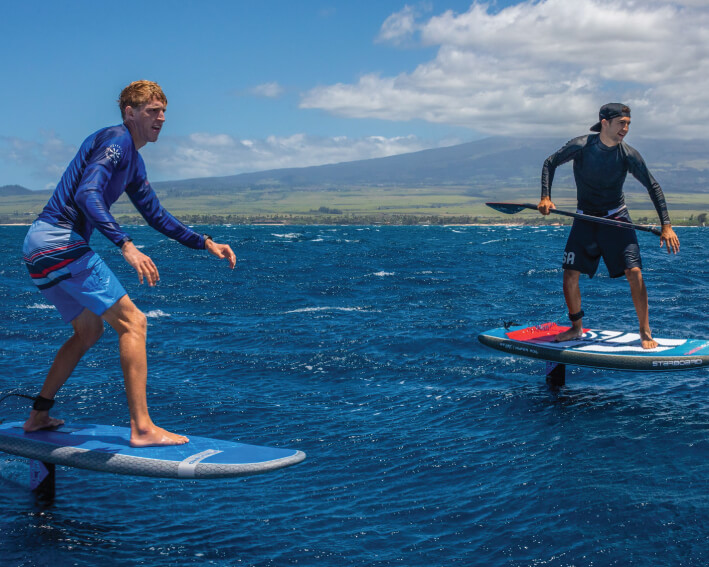 Foil Surfing