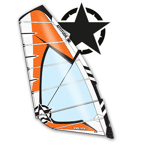 Attitude-1 NP-ATTITUDE-RPM-7.2-WINDSURFING-SAIL